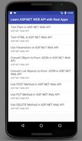 Learn ASP.NET WEB API with Real Apps पोस्टर