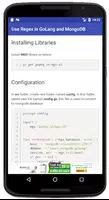 Learn GoLang and MongoDB with  Ekran Görüntüsü 4