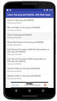 Learn GoLang and MySQL with Re Screenshot 1
