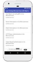 Learn Golang Microservices with Real Apps скриншот 1