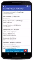 Learn ECMAScript with Real Apps Plakat