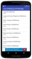 Learn ECMAScript with Real App screenshot 1