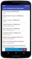 Learn ECMAScript with Real Apps Screenshot 2