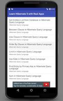 Learn Hibernate 5 with Real Ap Affiche