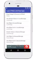 Learn HTML5 with Real Apps capture d'écran 2