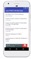 Learn HTML5 with Real Apps capture d'écran 3