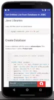 Learn Java JDBC with Real Apps تصوير الشاشة 2