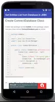 Learn Java JDBC with Real Apps تصوير الشاشة 5
