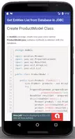 Learn Java JDBC with Real Apps تصوير الشاشة 6