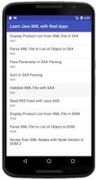 Learn Java XML with Real Apps постер