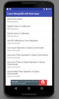 Learn MongoDB with Real Apps 포스터