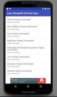 Learn MongoDB with Real Apps স্ক্রিনশট 1