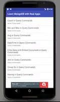 Learn MongoDB with Real Apps Ekran Görüntüsü 1