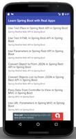 Learn Spring Boot with Real Ap স্ক্রিনশট 3
