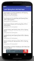Learn Spring Boot with Real Ap poster