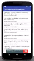 Learn Spring Boot with Real Ap الملصق