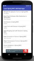 Learn Spring MVC with Real App تصوير الشاشة 1