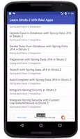 Learn Struts 2 with Real Apps screenshot 3