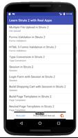 Learn Struts 2 with Real Apps screenshot 1