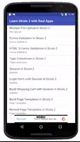 Learn Struts 2 with Real Apps screenshot 1
