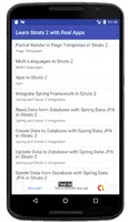 Learn Struts 2 with Real Apps screenshot 2