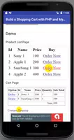 Learn PHP-MySQL With Real Apps скриншот 2