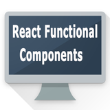 Learn React Functional Components with Real Apps Zeichen