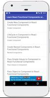 Learn React Functional Components with Real Apps Poster