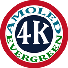 Amoled, 4K Evergreen Wallpaper icon