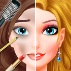 Makeup games makeover dress up آئیکن