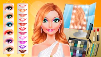 Makeup games makeover dress up screenshot 2