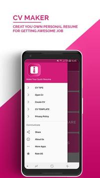 Job Cv Maker резюме Maker для андроид скачать Apk