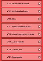 Poemas de Amor: captura de pantalla 1