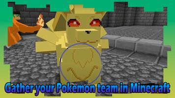 Mod Pokemon Go Minecraft Games Affiche