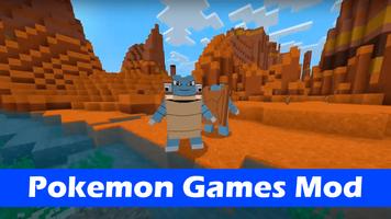 Pokemon Go Games Minecraft Mod poster