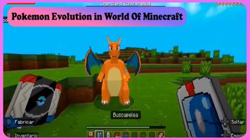 Poke Mod Evolution Minecraft ảnh chụp màn hình 1