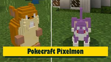 Pokecraft Mod for Minecraft PE Plakat