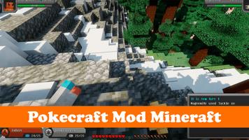 Игры Покемоны Майнкрафт Мод постер