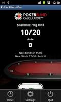 Poker Blinds Dealer Pro Free capture d'écran 2
