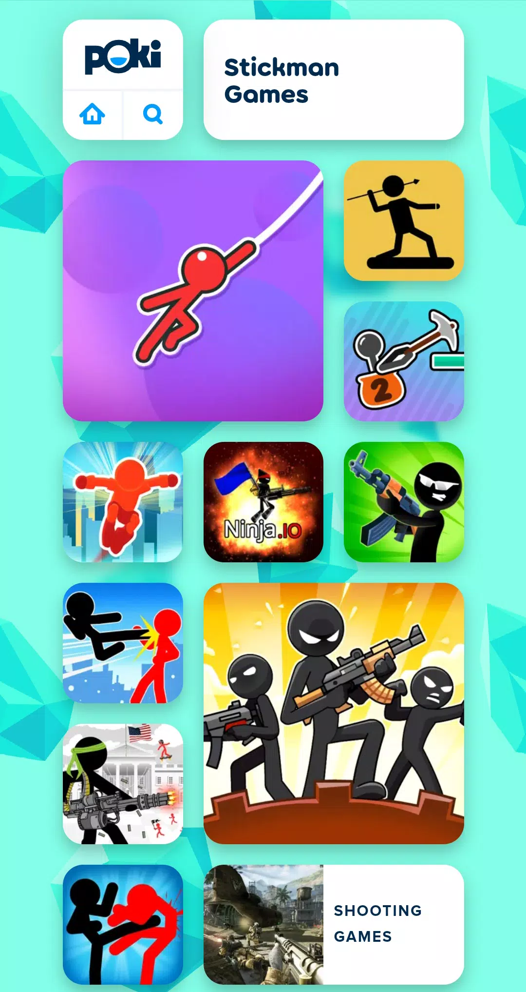 Stickman Hook, Play Stickman Hook directly in your browser on Poki now! No  need to download and install an app., By Poki