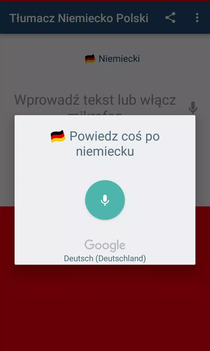 Tłumacz Polsko Niemiecki APK do pobrania na Androida