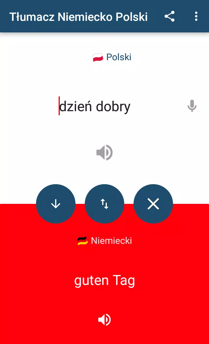 Tłumacz Polsko Niemiecki APK do pobrania na Androida
