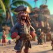 Pirate Polygon Caribbean Sea