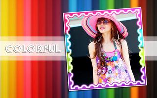 Colorful Photo Frame Collage syot layar 1
