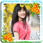 Flower Photo Frame Collage biểu tượng