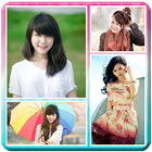 Cute Grid Photo Collage أيقونة