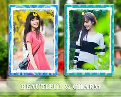 برنامه‌نما Beautiful Collage Photo Frame عکس از صفحه