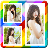 Colorful Grid Collage Photo