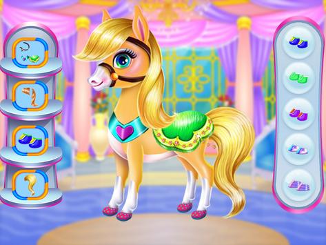 Android 用の 女の子のためのポニーユニコーン馬ゲーム メイクアップサロン Apk をダウンロード