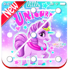 Pony unicorn Lock screen, pony simgesi